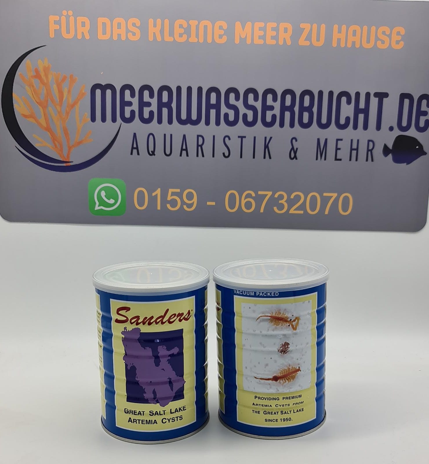 Artemia Eier Premium blau 425g